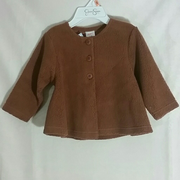 ⭐Zutano Baby Chocolate Cozie Swing Jacket⭐ - Picture 1 of 8